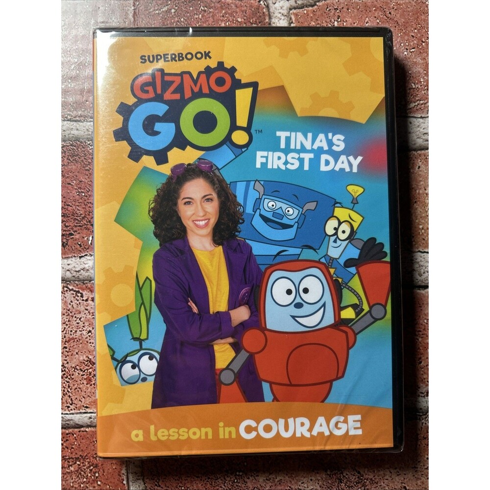 Superbook Gizmo Go! Tina's First Day: A Lesson in Courage DVD